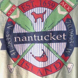 Nantucket Graphic Tee - Green